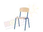 Krzesełko Adaś, wys. 43 cm, niebieskie
