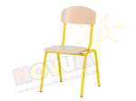 Krzesełko Adaś, wys. 38 cm, żółte