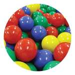 Piłki plastikowe 8cm