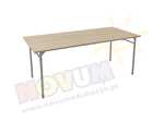 Potrójny aluminiowy stół LT3 o wysokości 71 cm