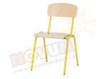 Krzesełko Adaś, wys. 43 cm, żółte