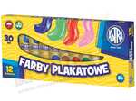 Farby Plakatowe W Tubach - 12 Kolorów 30 ml