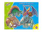 Dinozaury - puzzle kształty