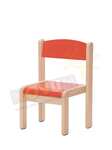 Krzesełko bukowe NOVUM wys. 21 cm filc