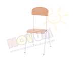 Krzesło NOVUM, wys. 38 cm z filcową zaślepką