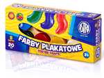 Farby Plakatowe 8 Kolorów - 20 ml