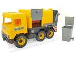 Middle Truck - żółta śmieciarka w kartonie