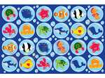 Zwierzęta morskie - dywan prostokątny