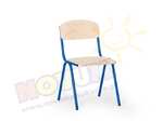 Krzesełko niebieskie, wys. 21 cm