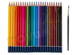 Kredki ołówkowe akwarelowe 24 kolory