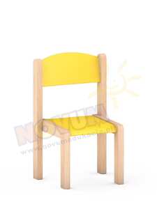 Krzesełko bukowe NOVUM wys. 31 cm filc