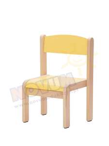 Krzesełko bukowe NOVUM wys. 26 cm
