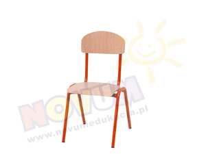 Krzesło NOVUM, wys. 31 cm z filcową zaślepką
