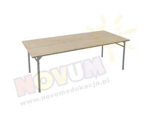 Potrójny aluminiowy stół LT3 o wysokości 59 cm