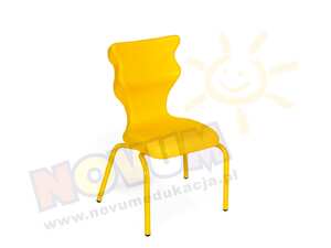 Krzesło Spider, rozm. 3 - żółte