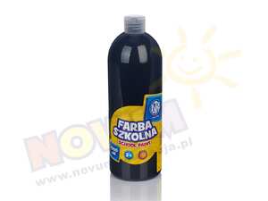 Farba plakatowa 1L - czarna