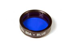 Filtr optyczny #80A (niebieski) 1,25" Levenhuk