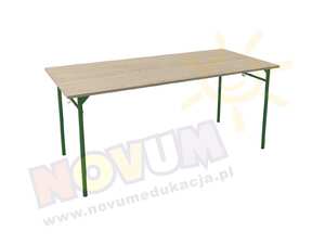 Potrójny zielony stół LT3 o wysokości 76 cm