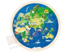 Puzzle Mapa Świata