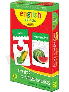 English words - owoce i warzywa