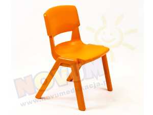 Krzesełko Postura pomarańczowe 31 cm