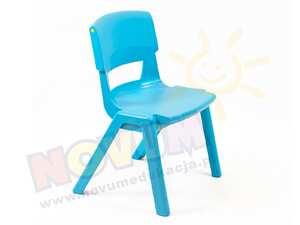Krzesełko Postura niebieskie 38 cm